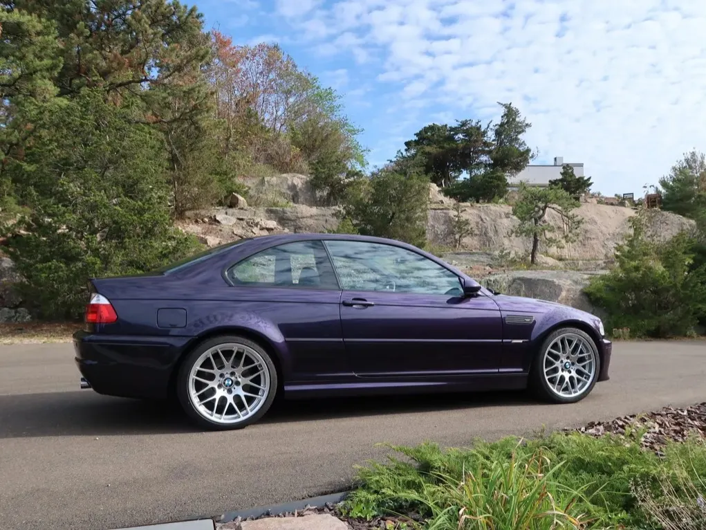 2005 BMW M3 Competition Package on its factory wheels